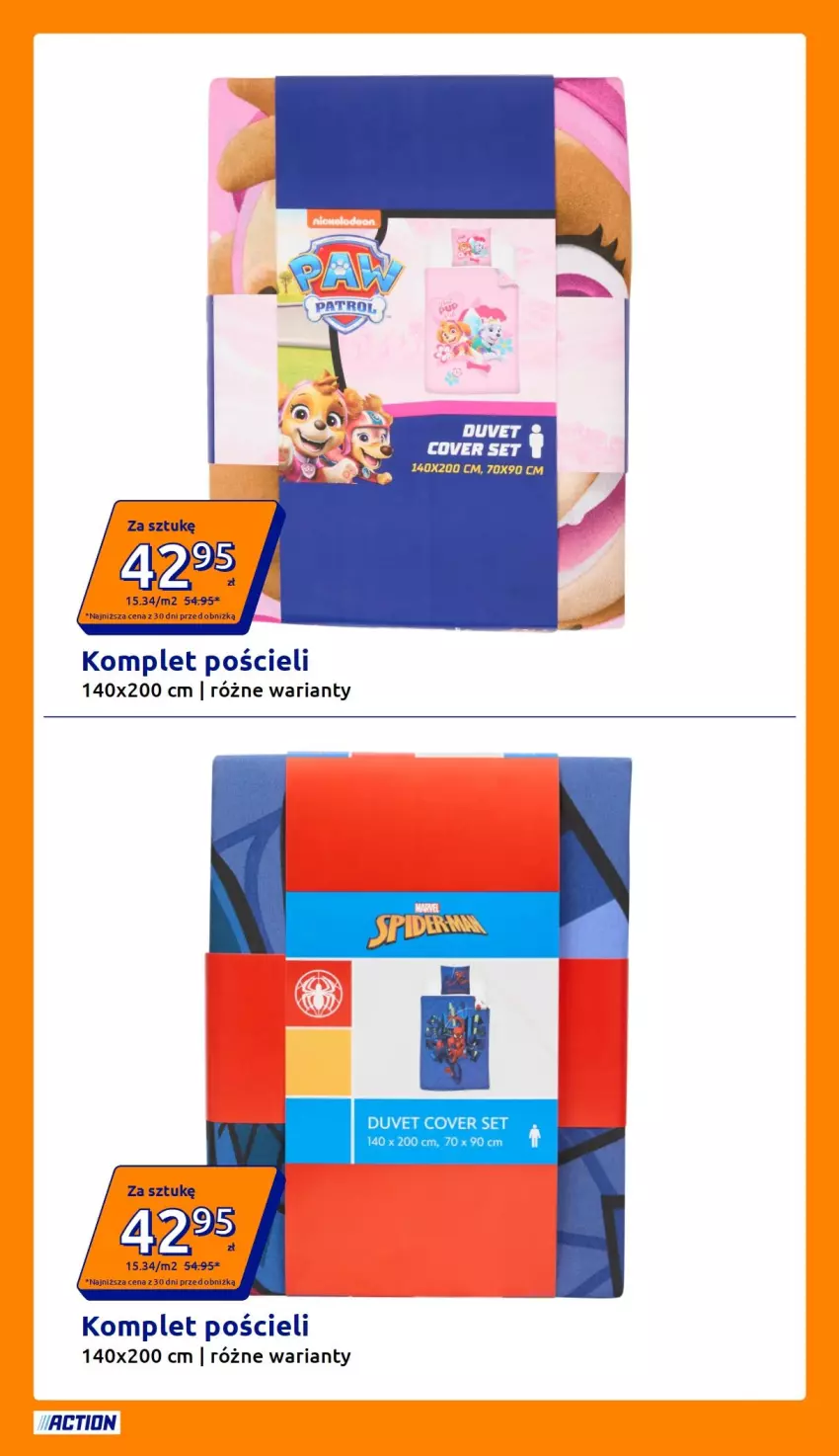 Gazetka promocyjna Action - Gazetka tydzień 33 2026 - ważna 12.08 do 18.08.2026 - strona 33 - produkty: Gry, Komplet pościeli, Pościel