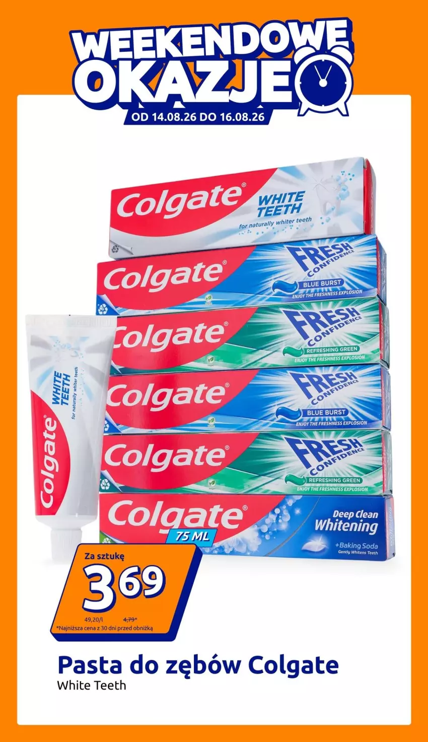 Gazetka promocyjna Action - Gazetka tydzień 33 2026 - ważna 12.08 do 18.08.2026 - strona 6 - produkty: Colgate, LG, Pasta do zębów