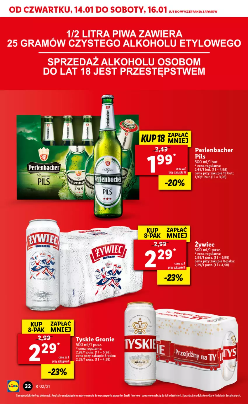 Gazetka promocyjna Lidl - GAZETKA - ważna 14.01 do 16.01.2021 - strona 32