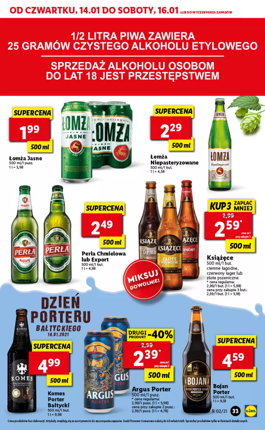 Gazetka promocyjna Lidl - GAZETKA - ważna 14.01 do 16.01.2021 - strona 33