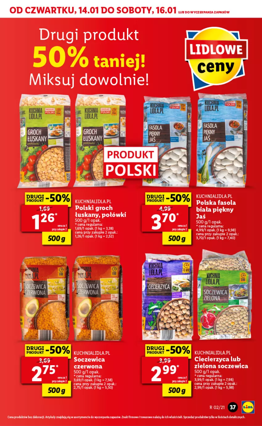 Gazetka promocyjna Lidl - GAZETKA - ważna 14.01 do 16.01.2021 - strona 37