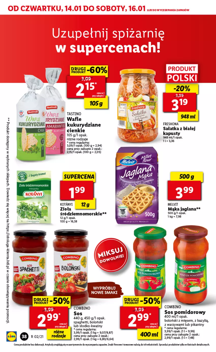 Gazetka promocyjna Lidl - GAZETKA - ważna 14.01 do 16.01.2021 - strona 38