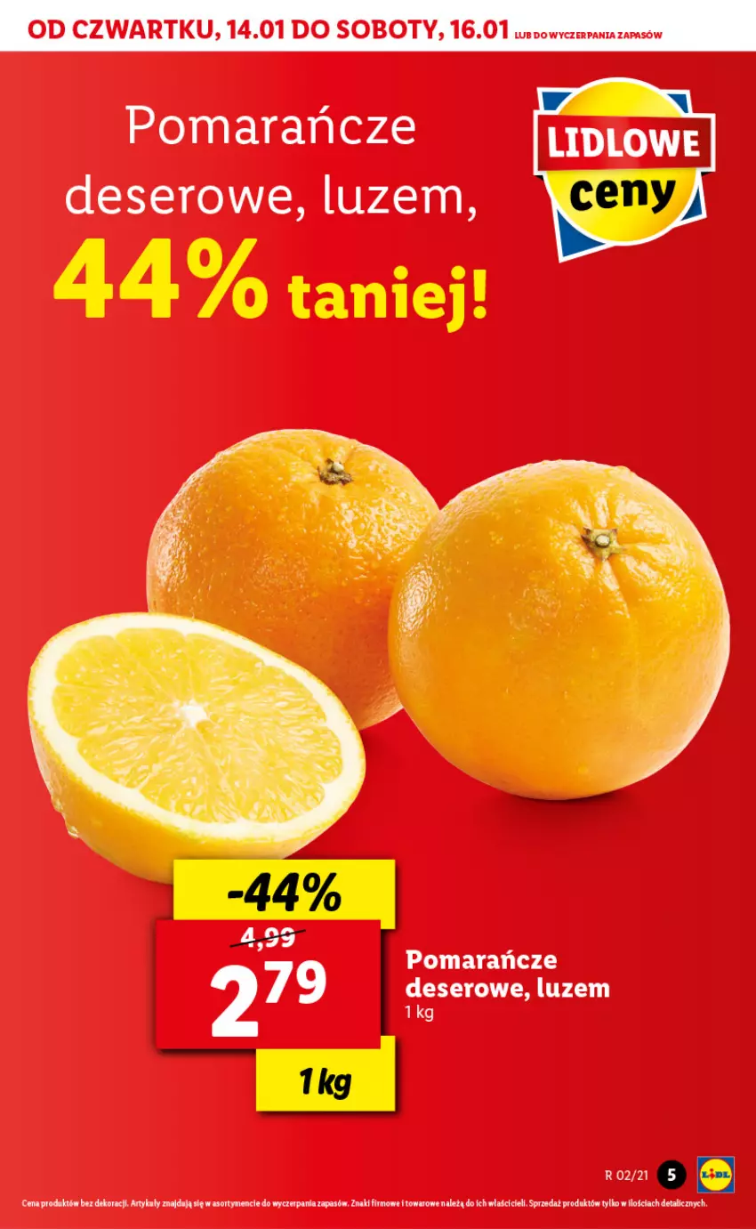 Gazetka promocyjna Lidl - GAZETKA - ważna 14.01 do 16.01.2021 - strona 5