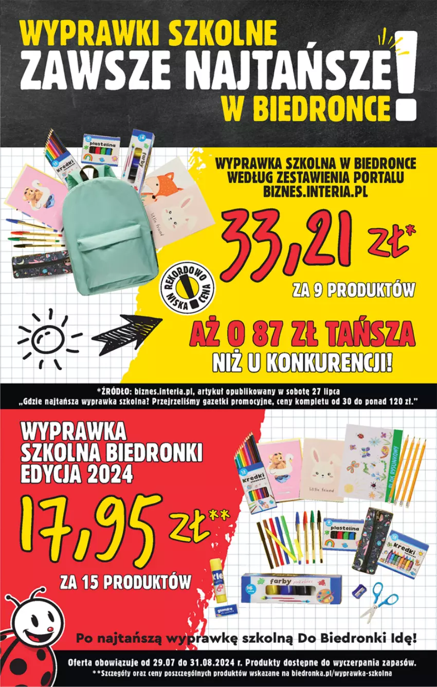 Gazetka promocyjna Biedronka - Od poniedzialku - ważna 12.08 do 17.08.2024 - strona 18 - produkty: Por, Portal