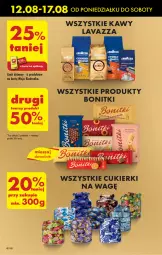 Gazetka promocyjna Biedronka - Od poniedzialku - Gazetka - ważna od 17.08 do 17.08.2024 - strona 46 - produkty: Bonitki, Lavazza
