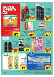 Gazetka promocyjna Carrefour - Gazetka - ważna od 30.06 do 30.06.2024 - strona 10 - produkty: Krem do twarzy, BIC, Papier, Dezodorant, Taft, Papier toaletowy, Lack, Szampon, Pianka do włosów, Fotel, Lirene, Lakier, Fa