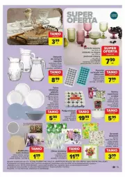 Gazetka promocyjna Carrefour - Gazetka - ważna od 30.06 do 30.06.2024 - strona 14 - produkty: Top, Ser, Dzbanek, Talerz obiadowy, Podgrzewacze, Serwetki, Talerz, Szklanka, Deser, Obrus