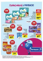 Gazetka promocyjna Carrefour - Gazetka - ważna od 30.06 do 30.06.2024 - strona 23 - produkty: Ciastka, Gra, Pampers, Jogurt, Pieluchy, Sati, Bakoma, Pudliszki, Finuu, Milka, Danie gotowe, Fa