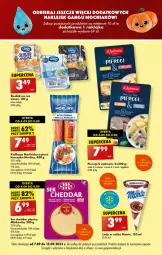 Gazetka promocyjna Biedronka - Od czwartku - Gazetka - ważna od 13.09 do 13.09.2023 - strona 15 - produkty: Kurczak, Pierogi, Cheddar, Ser, Mlekovita, Lody, Morliny, Kiełbasa, Monte, Lisner, Mleko