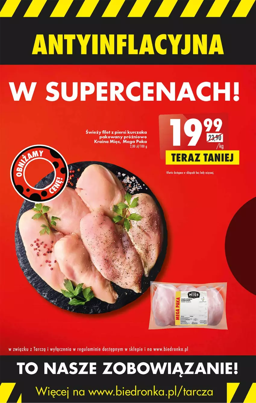 Gazetka promocyjna Biedronka - W tym tygodniu PN - ważna 16.05 do 21.05.2022 - strona 3 - produkty: Filet z piersi kurczaka, Kurczak, O nas, Tera