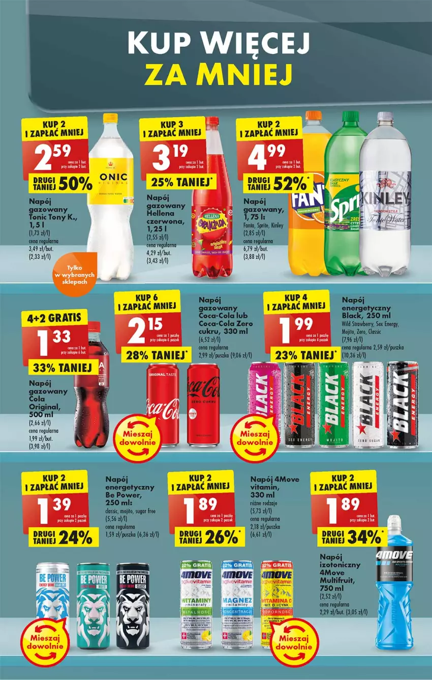 Gazetka promocyjna Biedronka - W tym tygodniu PN - ważna 16.05 do 21.05.2022 - strona 35 - produkty: Coca-Cola, Cynk, Fa, Fanta, Gin, Gra, Lack, LANA, Napój, Pur