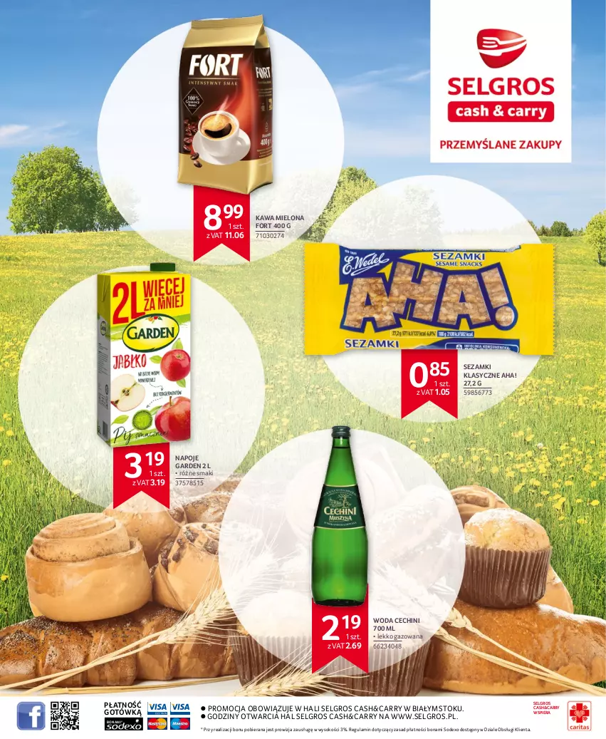 Gazetka promocyjna Selgros - Oferta Regionalna Białystok - ważna 30.06 do 13.07.2022 - strona 2 - produkty: Kawa, Kawa mielona, LG, Napoje, Sezam, Sok, Woda