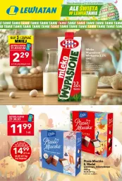Gazetka promocyjna Lewiatan - Gazetka - ważna od 02.04 do 02.04.2025 - strona 1 - produkty: Mleczko, Ptasie mleczko, E. Wedel