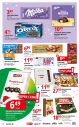 Gazetka promocyjna E Leclerc - Gazetka - ważna od 02.12 do 02.12.2023 - strona 12 - produkty: Piernik, Ciastka, Ser, Schogetten, Praliny, Pizza, Mleczko, Precle, Czekolada, Toffifee, Mentos, Jacobs, Oreo, Milka