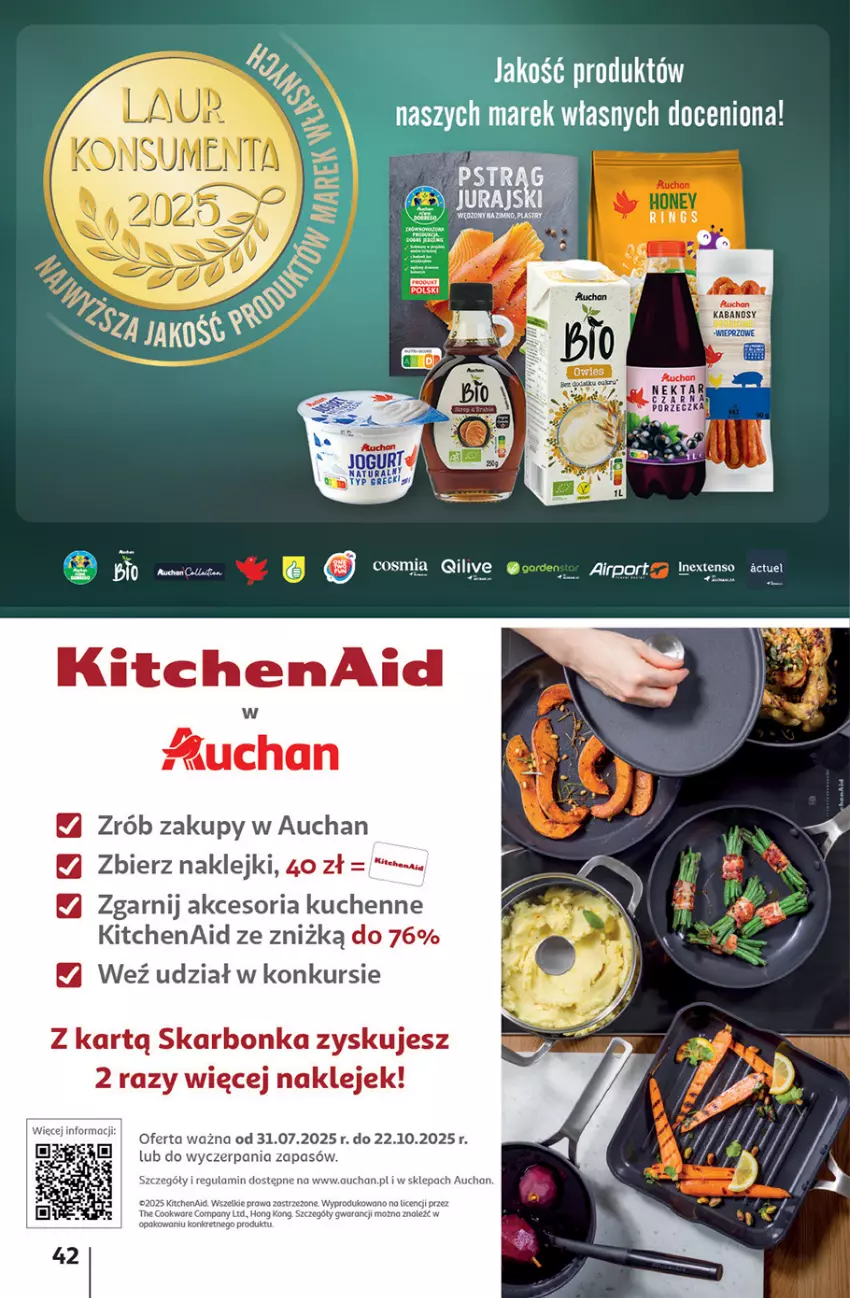 Gazetka promocyjna Auchan - Pewność niskich cen Hipermarket - ważna 18.09 do 24.09.2025 - strona 42 - produkty: Kabanos, Klej, Kret, Por