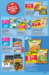 Gazetka promocyjna Auchan - Pewność niskich cen Hipermarket - Gazetka - ważna od 24.09 do 24.09.2025 - strona 19 - produkty: Pierogi, Frosta, Ser, Zupa, Bonduelle, Paluszki rybne, McCain, Lody, Knedle, Pizza, Frytki, Szpinak