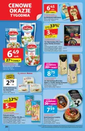 Gazetka promocyjna Auchan - Pewność niskich cen Hipermarket - Gazetka - ważna od 24.09 do 24.09.2025 - strona 20 - produkty: Mozzarella, Ser, Mus, Gin, Bursztyn, Królewski, Serek, Rubin, Fa