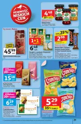 Gazetka promocyjna Auchan - Pewność niskich cen Hipermarket - Gazetka - ważna od 24.09 do 24.09.2025 - strona 29 - produkty: Kawa ziarnista, Praliny, Lindor, Chipsy, Kawa, Dżem, Snickers, Dove, Czekolada, Mars, Baton, Merci
