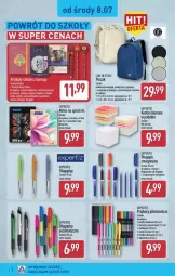 Gazetka promocyjna Aldi - Przygotuj się na kolejny tydzień - Gazetka - ważna od 11.07 do 11.07.2026 - strona 4 - produkty: Top, Długopis, Flamastry, Plecak, Biuro