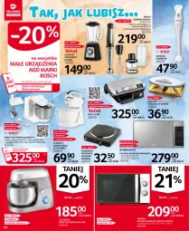 Gazetka promocyjna Selgros - Oferta przemysłowa - Gazetka - ważna od 18.08 do 18.08.2021 - strona 14 - produkty: Toshiba, Mikser z misą, Ser, Gra, Dzbanek, Blender, Kuchnia, Trzepaczka, Mikser, Robot, Szatkownica, Bosch, Braun, Grill, Fa