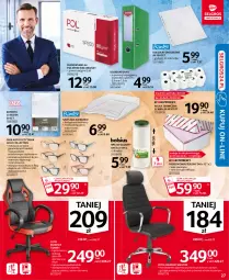 Gazetka promocyjna Selgros - Oferta przemysłowa - Gazetka - ważna od 18.08 do 18.08.2021 - strona 27 - produkty: Ser, Por, Gin, Gra, Papier, Rama, Kask, Kosz, Biurko, Komputer, Biuro, Okulary do czytania, Fotel, Olej, Wkład olejowy