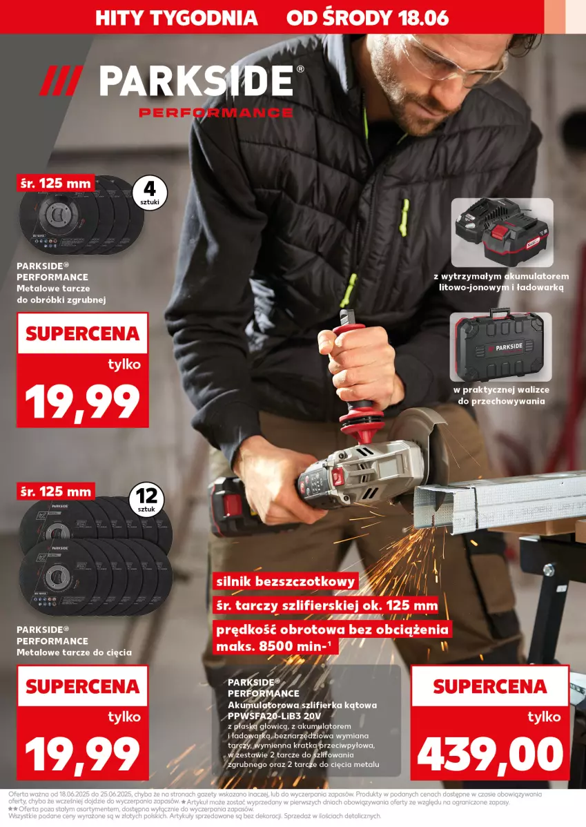 Gazetka promocyjna Kaufland - Kaufland - ważna 18.06 do 25.06.2025 - strona 3 - produkty: Akumulator, Parkside