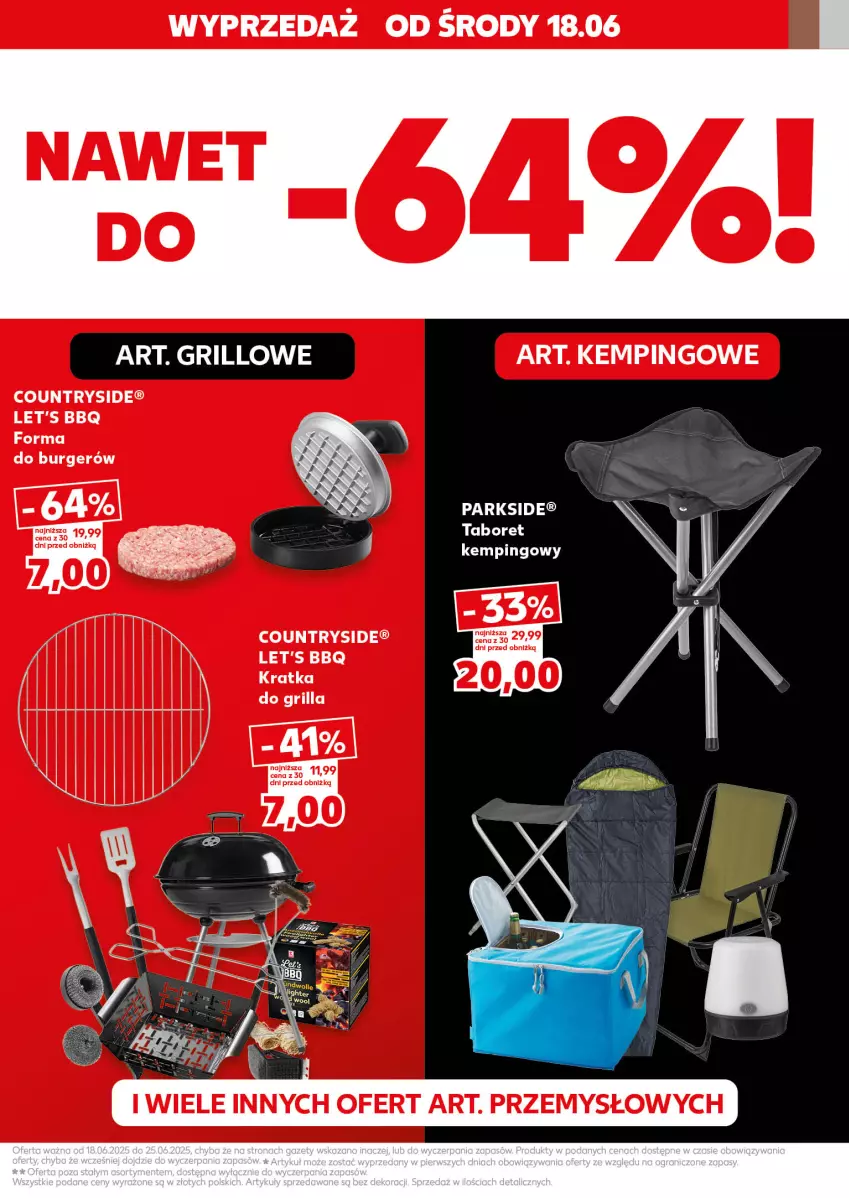 Gazetka promocyjna Kaufland - Kaufland - ważna 18.06 do 25.06.2025 - strona 5 - produkty: Burger, Grill, Taboret