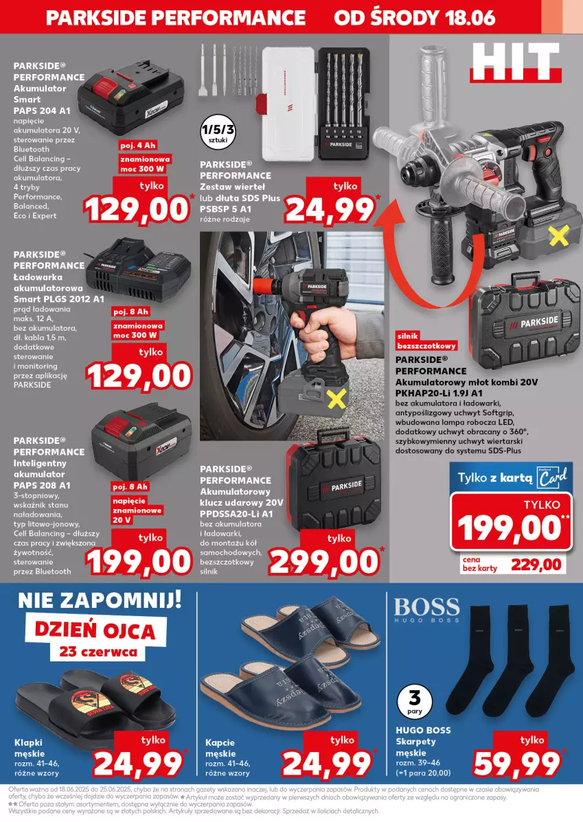 Gazetka promocyjna Kaufland - Kaufland - ważna 18.06 do 25.06.2025 - strona 7 - produkty: Akumulator, Lampa, Lampa robocza LED, Młot, Parkside