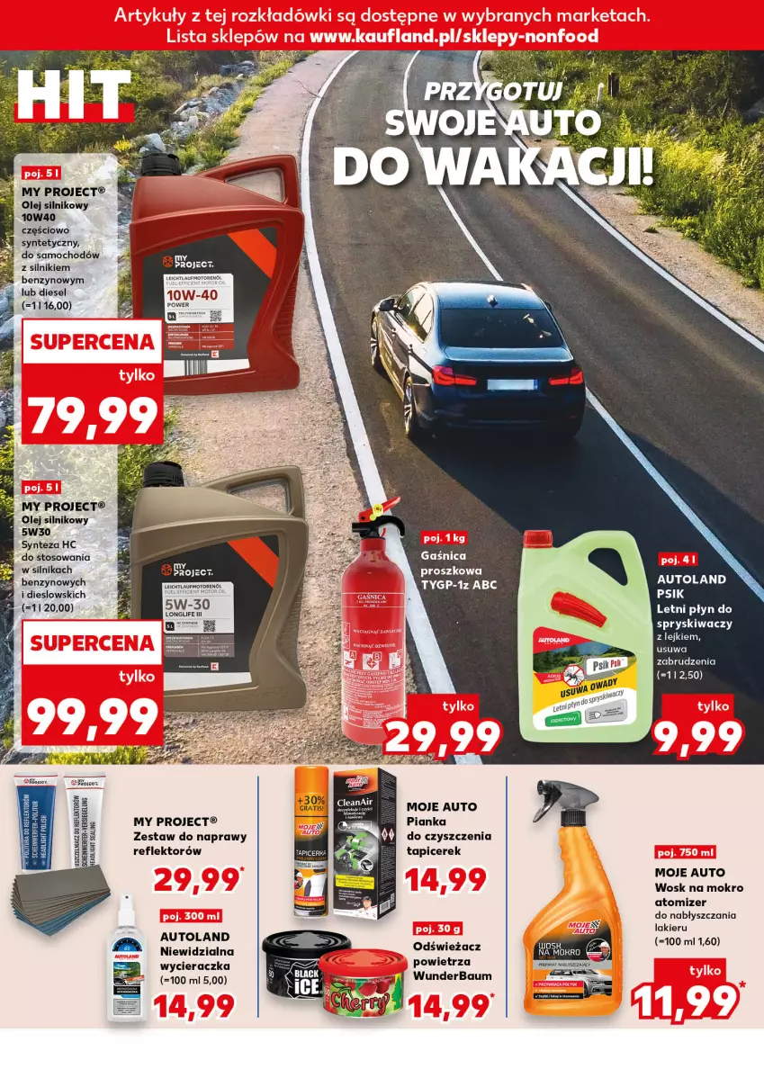 Gazetka promocyjna Kaufland - Kaufland - ważna 18.06 do 25.06.2025 - strona 8 - produkty: Diesel, Koc, Lakier, Moje Auto, Olej, Olej silnikowy, Reflektor, Wycieraczka