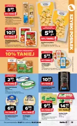 Gazetka promocyjna Netto - Od Poniedziałku - Gazetka - ważna od 18.07 do 18.07.2026 - strona 13 - produkty: Mozzarella, Piec, Kurczak, Ser topiony, Sałatka, Top, Ser, Skrzydełka pieczone, Optima Cardio, Suempol, Bulgur, Kopytka, Sałat, Serek, Optima, Zapiekanka, Pieczarka, Hochland, Masło, LG