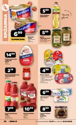 Gazetka promocyjna Netto - Od Poniedziałku - Gazetka - ważna od 18.07 do 18.07.2026 - strona 20 - produkty: Ketchup, Koncentrat pomidorowy, Krakus, Sos, Ser, Gra, Szynka konserwowa, Szynka, Szprot, Tuńczyk, Bazyl, Olej rzepakowy, Pudliszki, Graal, Gala, Olej