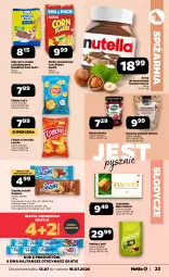 Gazetka promocyjna Netto - Od Poniedziałku - Gazetka - ważna od 18.07 do 18.07.2026 - strona 23 - produkty: Goplana, Ciastka, Princessa, Nutella, Corn flakes, Ser, Gra, Bell, Praliny, Jeżyki, Chipsy, Dżem, LANA, Czekolada, Crunchips, Ferrero, Danio, Lorenz, Lay’s, Merci, Nestlé, Lindt, Fa
