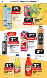 Gazetka promocyjna Netto - Gazetka - ważna od 27.08 do 27.08.2023 - strona 10 - produkty: Sok, Lack, Napój gazowany, Tymbark, Woda mineralna, Woda, Napój, Cisowianka, Hortex