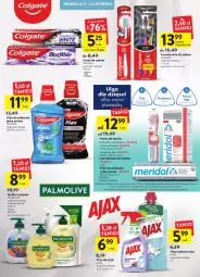 Gazetka promocyjna Intermarche - Gazetka Intermarche - Gazetka - ważna od 16.11 do 16.11.2022 - strona 35 - produkty: Mydło w płynie, Top, Palmolive, Płyn do płukania jamy ustnej, Ajax, Szczoteczka do zębów, Pasta do zębów, Płyn do płukania, Mydło, Dozownik, Colgate, Płyn do szyb, Szczoteczka, LG