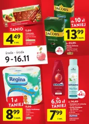 Gazetka promocyjna Intermarche - Gazetka Intermarche - Gazetka - ważna od 16.11 do 16.11.2022 - strona 5 - produkty: Ser, Rum, Gin, Papier, Kawa mielona, Kawa, Papier toaletowy, Rolki, Schauma, Czekolada, Szampon, Suchy szampon, Jacobs