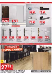 Gazetka promocyjna Merkury Market - Dębica, Jasło, Kraków, Rzeszów al. Rejtana 2-4, Rzeszów al. Wyzwolenia 2, Sanok, Tarnobrzeg, Żywiec - Gazetka - ważna od 31.08 do 31.08.2021 - strona 27 - produkty: Klamka, Perła, Malibu, Panel podłogowy, Miecz
