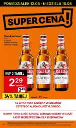 Gazetka promocyjna Delikatesy Centrum - NOWA GAZETKA Delikatesy Centrum od 12 sierpnia! 12-18.08.2024 - Gazetka - ważna od 18.08 do 18.08.2024 - strona 9 - produkty: Piwa, Piwo, Piec, Rum, Gra, Kasztelan