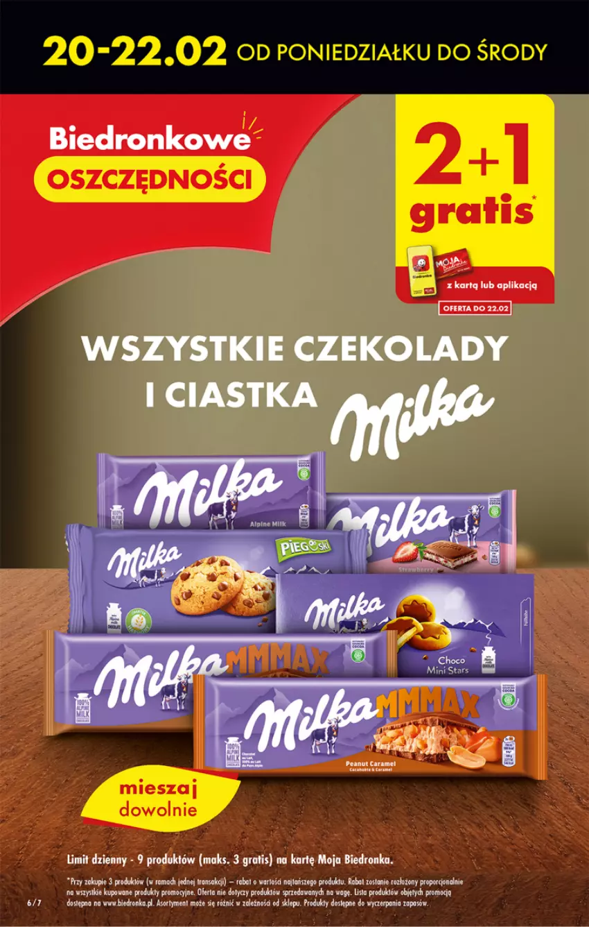 Gazetka promocyjna Biedronka - ważna 20.02 do 25.02.2023 - strona 6 - produkty: Ciastka, Gra, Noż, Por, Rama, Tran