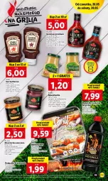 Gazetka promocyjna Lidl - GAZETKA - Gazetka - ważna od 28.05 do 28.05.2022 - strona 19 - produkty: Ketchup, Sos, Mus, Gra, Ananas, Grill, Kamis, Heinz, Musztarda