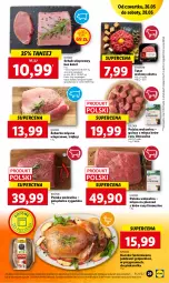 Gazetka promocyjna Lidl - GAZETKA - Gazetka - ważna od 28.05 do 28.05.2022 - strona 29 - produkty: Piec, Polędwica, Sok, Gra, Sokołów, Tatar wołowy, Kaczka, Kaczka faszerowana, Schab wieprzowy, Wołowina, Piekarnik, Olej, Mięso, Jabłka, Fa