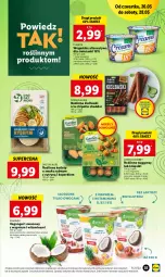Gazetka promocyjna Lidl - GAZETKA - Gazetka - ważna od 28.05 do 28.05.2022 - strona 35 - produkty: Cheddar, Por, Morela, Ananas, Vegangurt, Nektarynka, Roślinne kiełbaski, Kotlet, Nektar, Kokos, Klopsiki