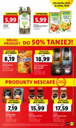 Gazetka promocyjna Lidl - GAZETKA - Gazetka - ważna od 28.05 do 28.05.2022 - strona 43 - produkty: Torebka, Nescafé, Kawa rozpuszczalna, Kawa ziarnista, Bell, Kawa, Bella, Kakao, Napój, Herbapol