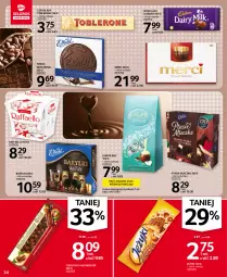 Gazetka promocyjna Selgros - Oferta spożywcza - Gazetka - ważna od 27.10 do 27.10.2021 - strona 24 - produkty: Toblerone, Ser, Lindor, Jeżyki, Raffaello, Mleczko, Czekolada, Ptasie mleczko, Merci, Baryłki, Fa