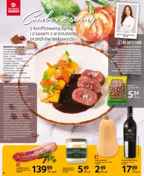 Gazetka promocyjna Selgros - Oferta spożywcza - Gazetka - ważna od 27.10 do 27.10.2021 - strona 6 - produkty: Piec, Sos, Sól, Por, Cynk, Kawa, Plasterki, Wałek, Przyprawy, Talerz, Smalec, Pieprz, Czekolada, Miód, Szklanka, Piekarnik, Wino, Lanki, Masło, Mięso, Magnez, Dynią