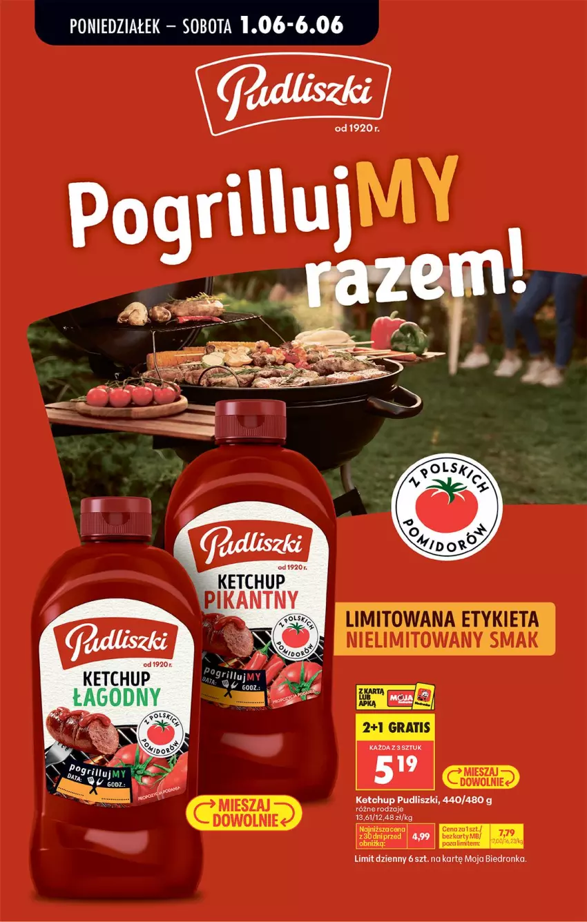 Gazetka promocyjna Biedronka - Od Poniedziałku - ważna 01.06 do 06.06.2026 - strona 66 - produkty: Fa, Ketchup, Pudliszki