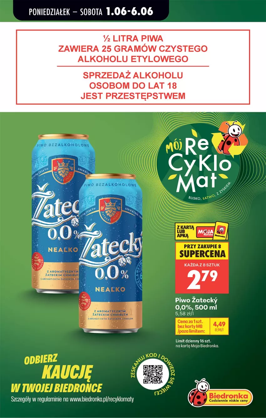 Gazetka promocyjna Biedronka - Od Poniedziałku - ważna 01.06 do 06.06.2026 - strona 75 - produkty: Gra, Piwa, Piwo