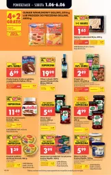 Gazetka promocyjna Biedronka - Od Poniedziałku - Gazetka - ważna od 06.06 do 06.06.2026 - strona 59 - produkty: Piec, Kurczak, Makaron, Nutella, Mięso w słoiku, Sos, Ser, Por, Gin, Cukier, Proszek do pieczenia, Pasztet, Kret, Dżem, Penne, Zapiekanka, Podlaski, Kopiec Kreta, Oliwa z oliwek, Cukier wanilinowy, Kamis, Mięso, Klopsiki, Oliwa