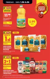 Gazetka promocyjna Biedronka - Od Poniedziałku - Gazetka - ważna od 06.06 do 06.06.2026 - strona 6 - produkty: Ketchup, Makaron, Kujawski, Sos, Por, Mus, Gra, Olej rzepakowy, Grill, Olej