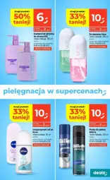 Gazetka promocyjna Dealz - Gazetka - ważna od 26.03 do 26.03.2025 - strona 16 - produkty: Pianka do golenia, Szampon, Gillette, Odżywka, Antyperspirant, Nivea