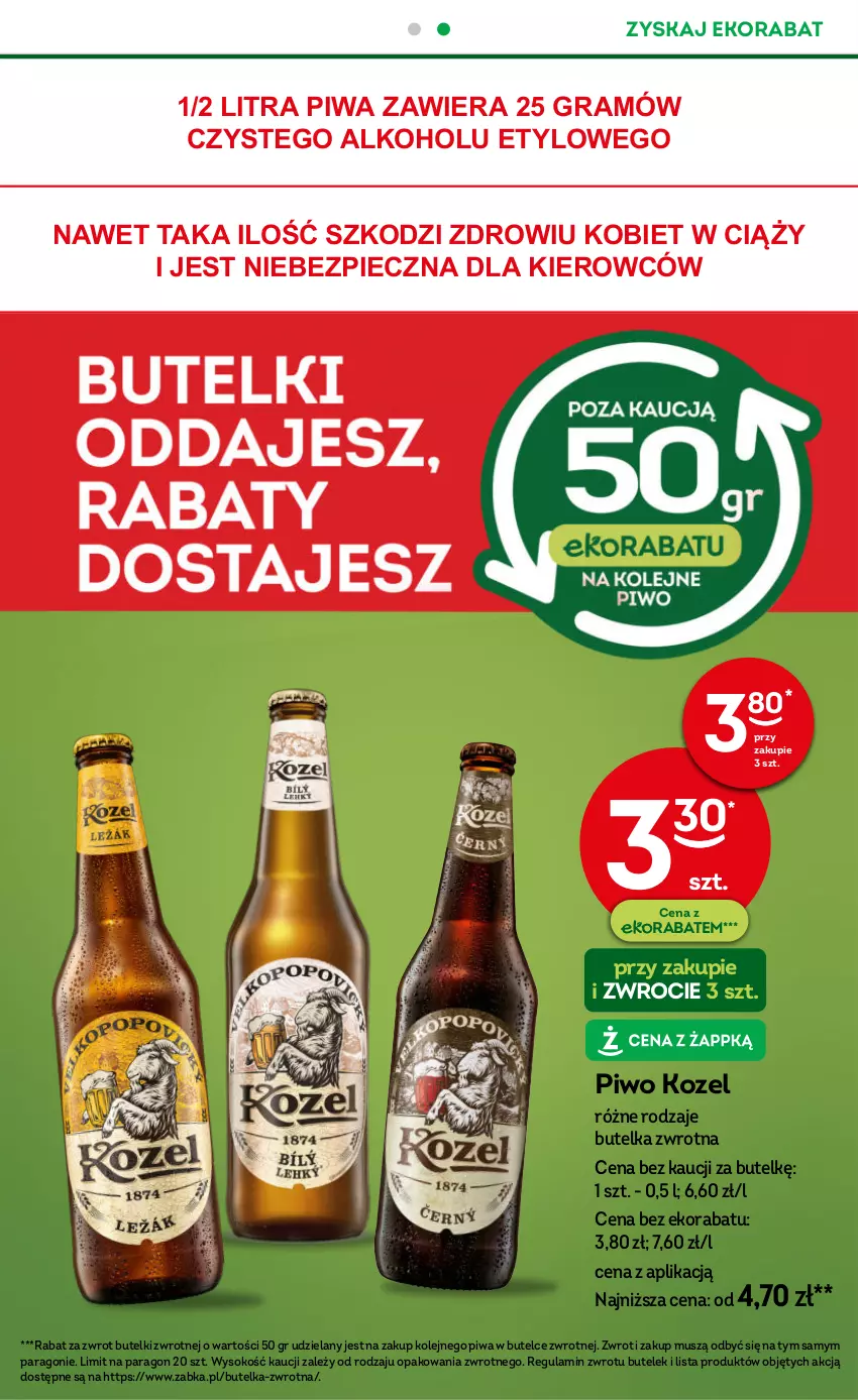 Gazetka promocyjna Żabka - ważna 12.02 do 25.02.2025 - strona 21 - produkty: Gra, Kozel, Mus, Olej, Piec, Piwa, Piwo, Sok